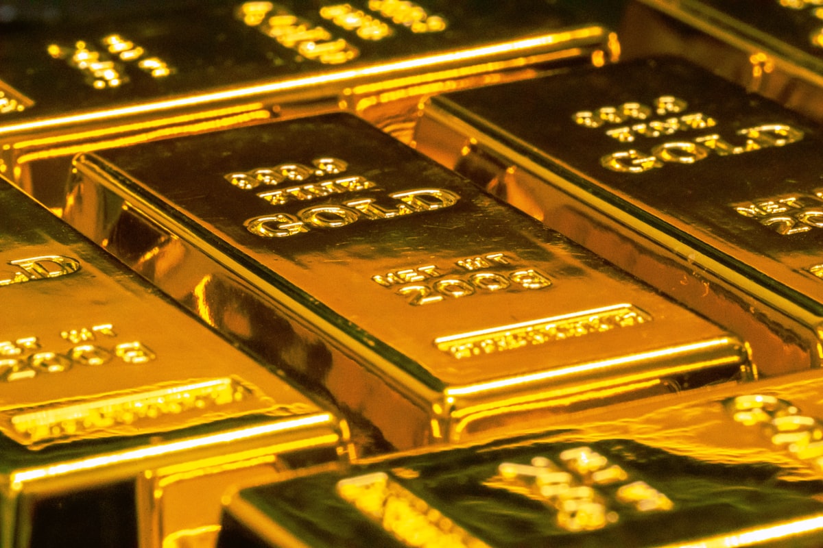 Precious metals gold silver copper